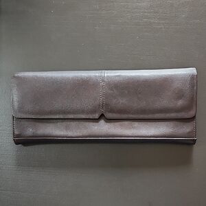 Alfani Brown Leather Clutch